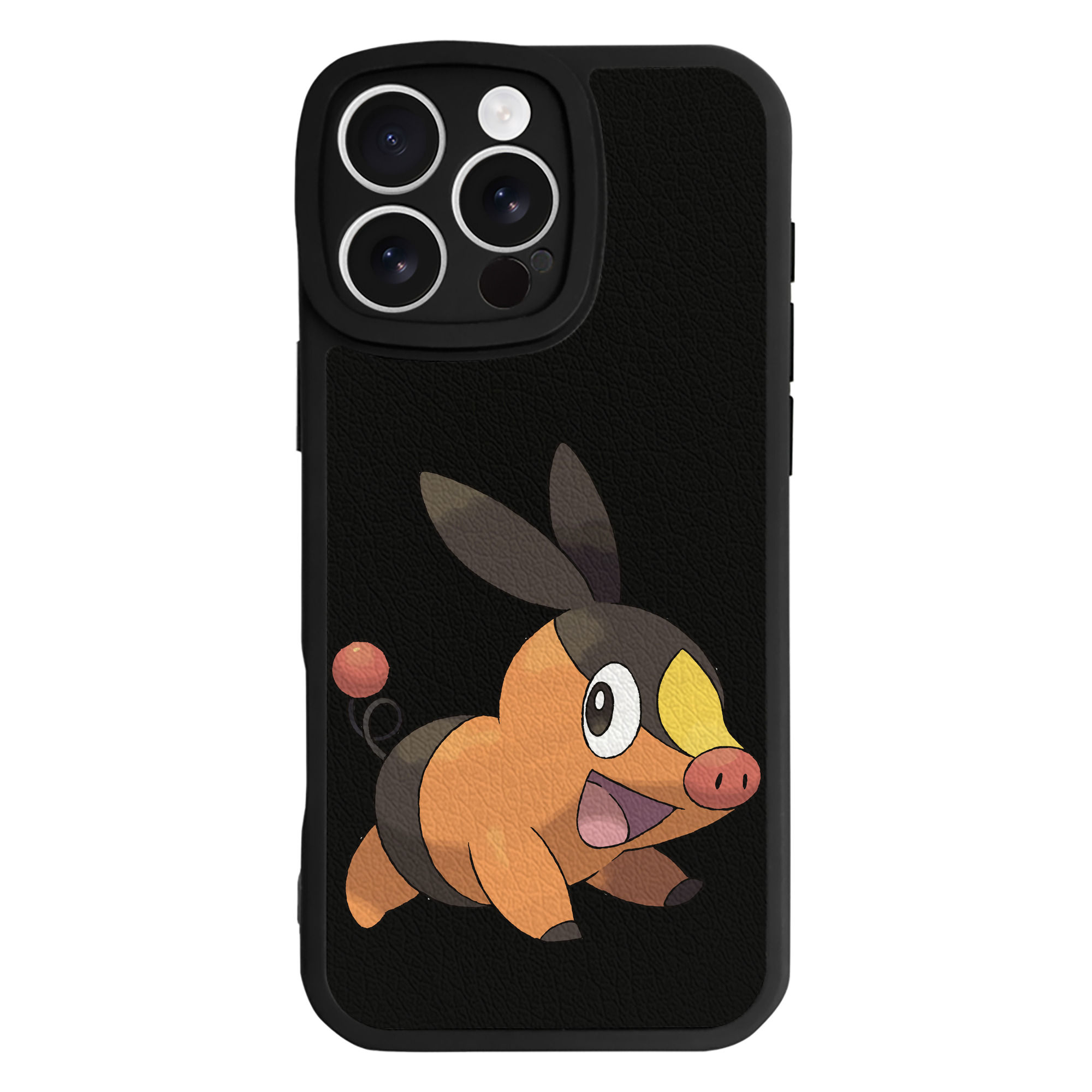 （画像用） ポケットモンスター Pokémon 【iPhone 16シリーズ対応】シリコンスマホケース（レザー調） 材質：シリコン